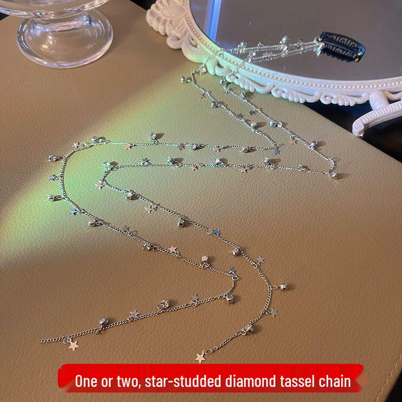 Witty Love Li Qin Braided Ponytail Hair Chain with Star Accessories