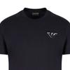 Emporio Armani FW22 Solid Logo Print Crew Neck Short Sleeve T-Shirt Men Tops 6L1TS0-1JSAZ-0920