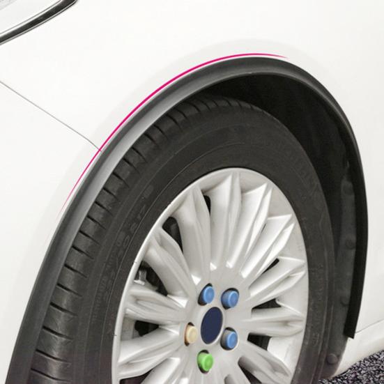 2 Stücke 2 cm x 1,5 m Universal Reifen Augenbraue Auto Rad Streifen Kotflügel Schutz Kotflügel