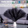 20Pcs Fluffy Texture Faux Plant Reed 50cm/22in Tall Pampas Grass Bouquet  Home Decoration