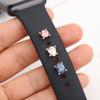 Kreativní diamantové nehty řemínek doplňky náramek přívěsky ozdoba k hodinkovému pásku ozdobný kroužek