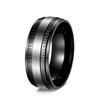 Herren Modeschmuck Titanstahl Zahnradring - Trendiges Geschenk