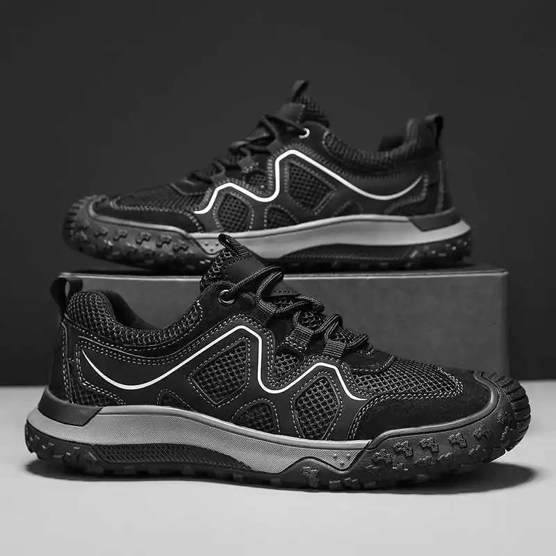 Spring-autumn Ecoleather Hiking Men Sneakers Leopard White Hiking Shoes Sports Pretty Loofers Of Famous Brands Luxus