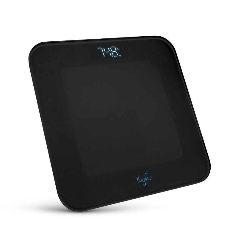 Yoghi - I_fit_2_black - Noir - Pèse-personne Connecté - 180 Kg - App Dédiée