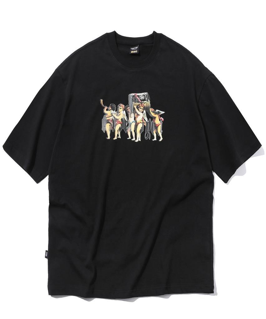CPGN STUDIO Deliver Angel Reverse T-Shirt Black
