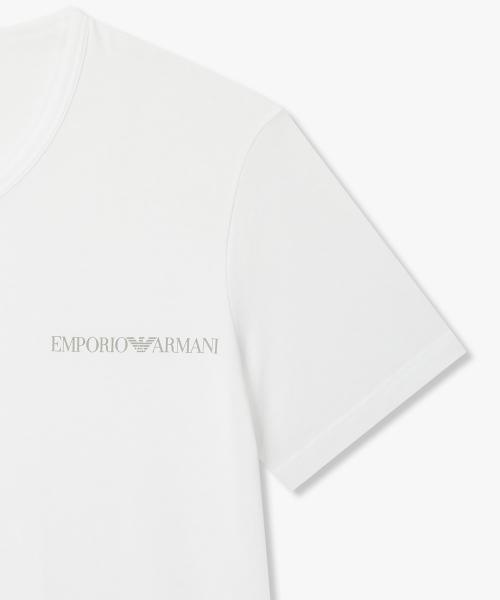 [Emporio Armani Underwear] Men's V-Neck Stretch Lounge T-Shirt 0816135007 [Shipped from Korea] 100% Authentic