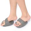 Foot Massage Slippers Sandals With Silicone Toe Prongs Reflexology Slippers Half Foot Shoe For Elderly Balance Stability