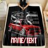 Exclusive Name Customized Blankets Racing Cars Printing Luxury Gifts Various Sizes Suitable for Adults and Children Blankets
