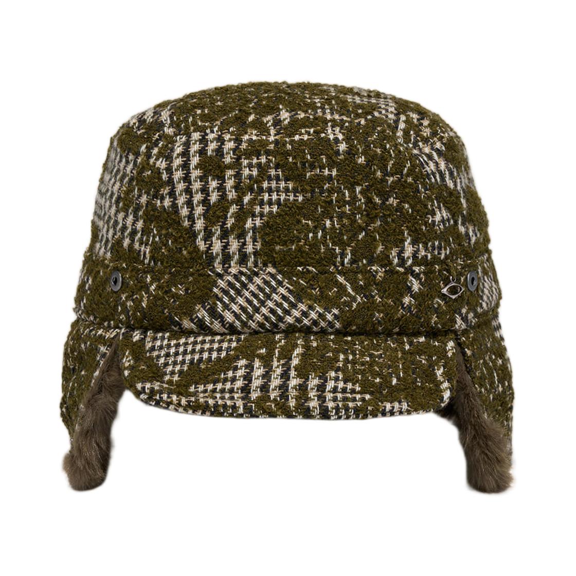 Mischief Tweed Trapper Hat Khaki ONE SIZE