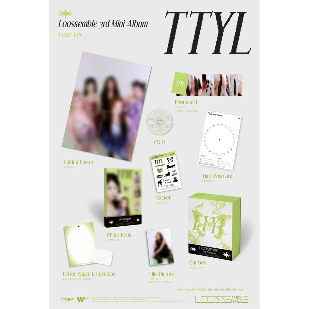 loossemble [TTYL] Tredje minialbum
