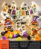 Halloween Kindergarten Party Wall Decor: Balloons & Props for Kids' Atmosphere