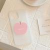 Pink Apple Applicable 16 Mobile Case 15 Promax Zhao Lusi Same Model Iphone17 Korean 13 Small Fresh 11 Soft