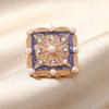 Women Brooch Imitation Pearls Enamel Glaze Flower Shape Shawl Pin Lapel Neckline Clip Anti-Exposure Buckle