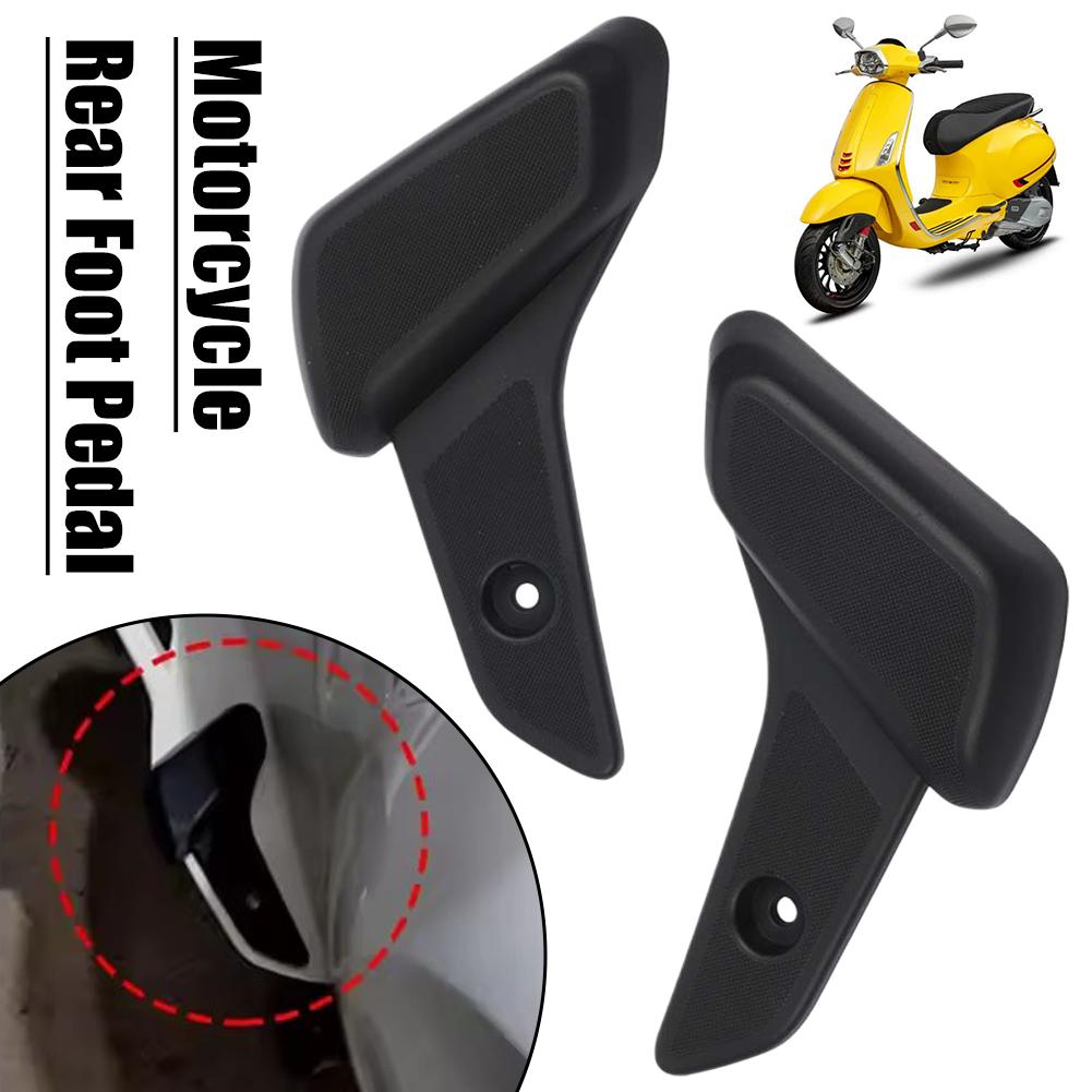  for vespa Sprint Primavera 50 125 150 Scooter Accessories Footpegs Pad PegsPassenger Foot Footrest Rear Rests Pedal Accesso I8O1