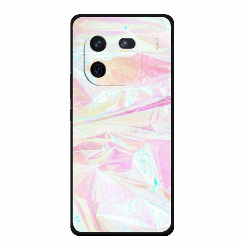 For Vivo iQOO 12 Case Marble Painted Soft Silicone TPU Cover Phone Cases For Vivo iQOO 12 Pro 5G V2307A V2329A Colorful New Etui