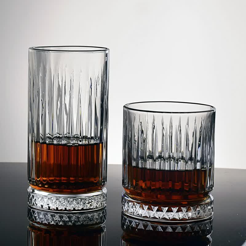 OLOEY 360ml Thickened Glass Whisky Set