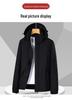 Autumn Waterproof Windproof Hooded Jacket - Unisex Color Block Thin Mountaineering Outerwear