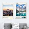 Ireland Print Colorado USA Nature Landscape Print Poster Washington DC Vintage City Wall Art Travel Landscape Canvas Painting