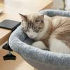 Sunken Design Cat Desk Hammock Space-Saving Cat Perch Soft Cat Table Bed  Home Office Desk