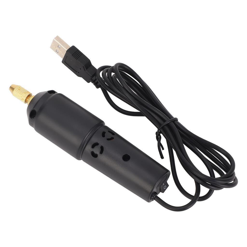 Pin Vise Hand Drill USB Electric Micro Drill for Plastic Resin Wood Jewelry Making 5V 2A