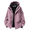 3-in-1 Waterproof Windproof Hiking Jacket Men Women Outdoor Trekking Camping Breathable Insulated Shell With Removable
