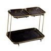 Modern Bathroom Cosmetic Storage Rack Organizer Display Stand Makeup Tray 2 Tier Box Holder