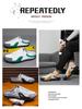 Men's Plus Size Mesh Slip-On Closed-Toe Summer Slippers