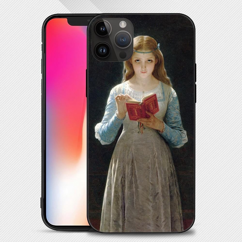 Pierre Auguste Cot Art Phone Case Iphone15 14 13 12 11 Pro Max Mini X 7 8 Soft Case
