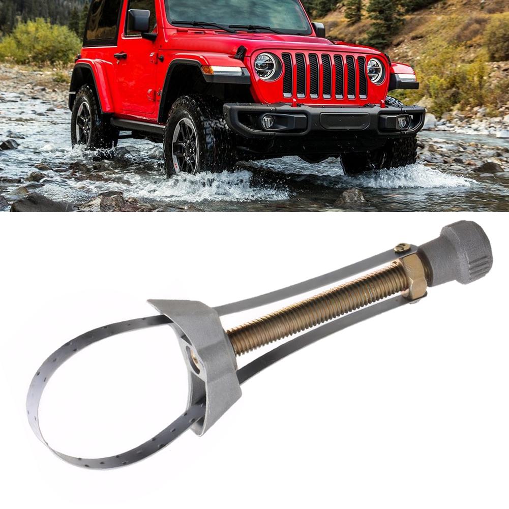 Car Oil Filter Removal Tool Adjustable Diameter Auto Oil Filter Removal Tool Oil Filter Removal Repair Wrench Repair Tool