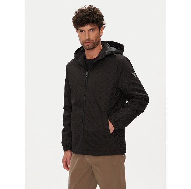 

Демисезонная куртка Guess M5YL14 WHEW2, черная, стандартный крой S