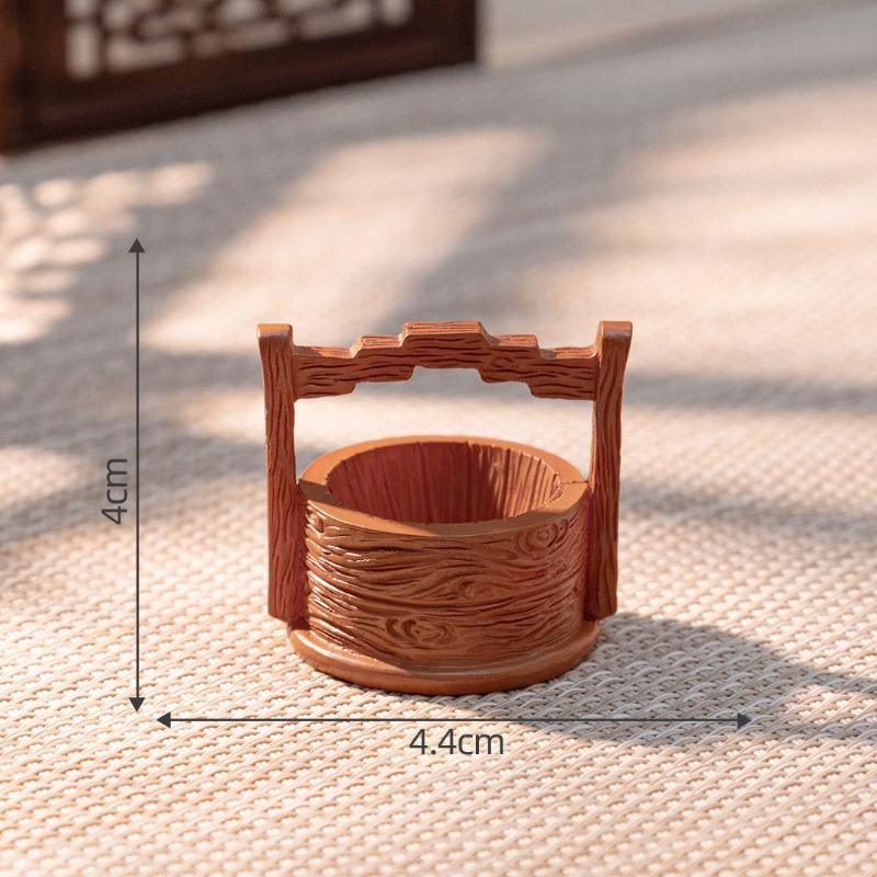 Micro-landscape Creative Ancient-style Food Box Basket Model Dollhouse Decoration Accessories Miniature Mini Ornaments