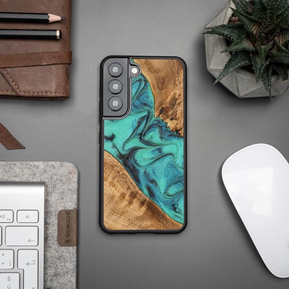 Bewood Unique case for Samsung Galaxy S22 - Turquoise