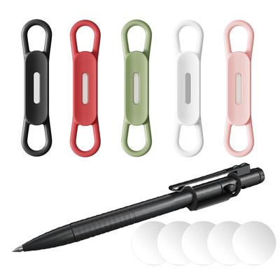 Magnetischer Stifthalter Silikon Verstellbarer Stifthalter für Schreibtisch Kühlschrank Whiteboards Büro Schreibtischzubehör