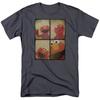 Hot Summer 1969 Sesame Street American Classic Cartoon Retro Men and Women Style Loose and Trendy Cotton Short-sleeved T-shirts