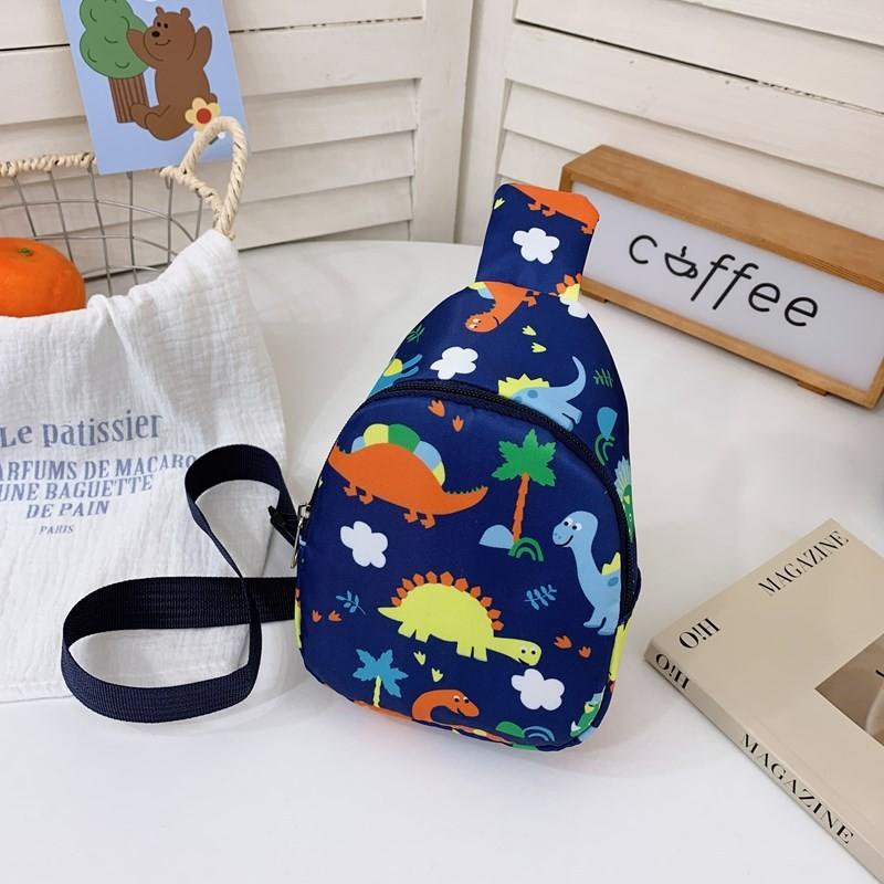 Dinosaur Unicorn Cartoon Spider Pattern Children Shoulder Bag School For