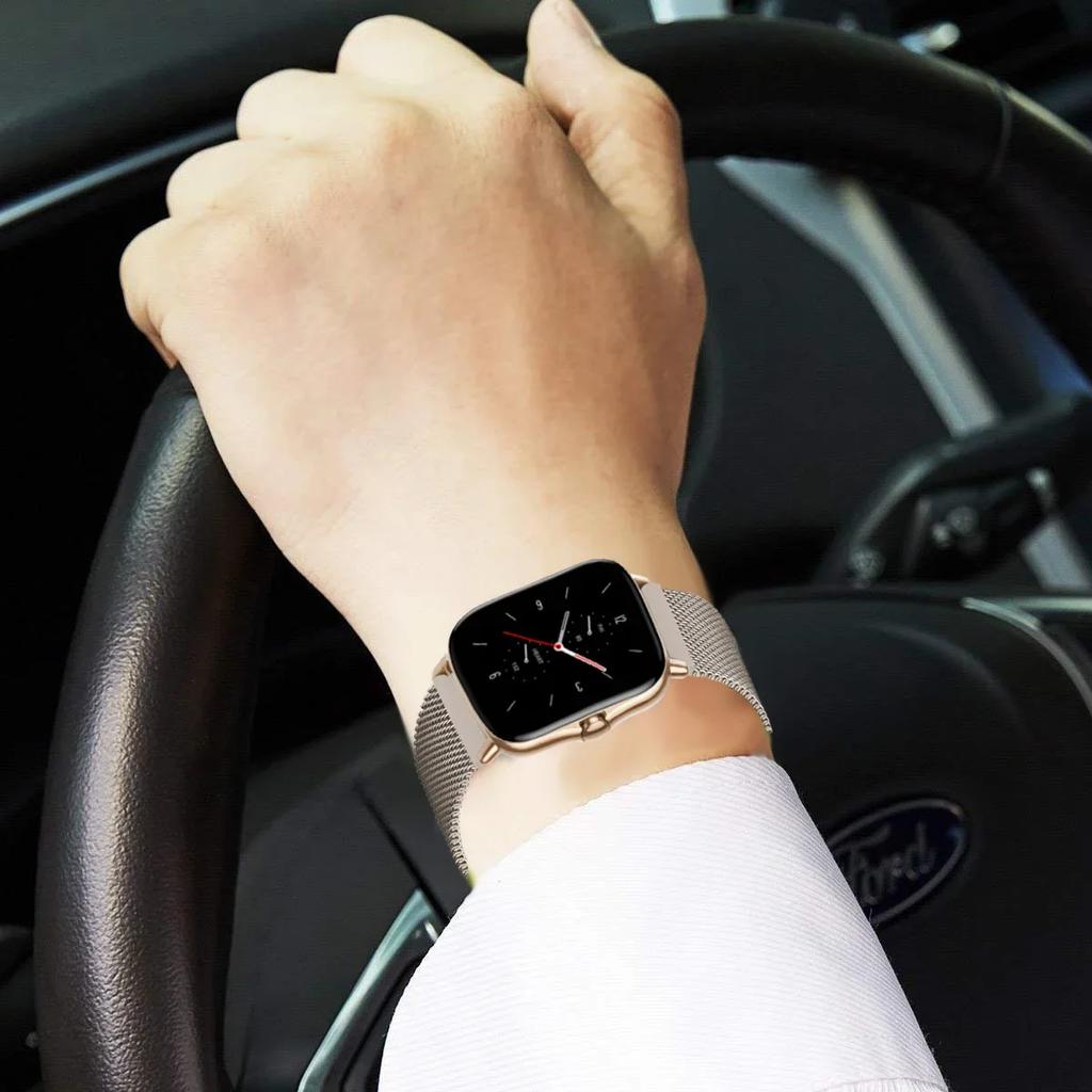 20mm Armband Für Amazfit GTS 4/3/2e/Mini/stratos 3/2 Metall Magnetischer Loop 22mm Uhr Armband Amazfit Gtr 4/3/pro/2e/bip-u-s-lite