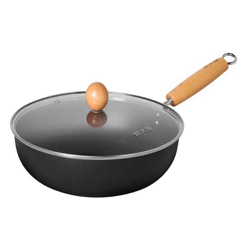 

COOKER KING 28cm Uncoated Nitrided Fine Iron Wok