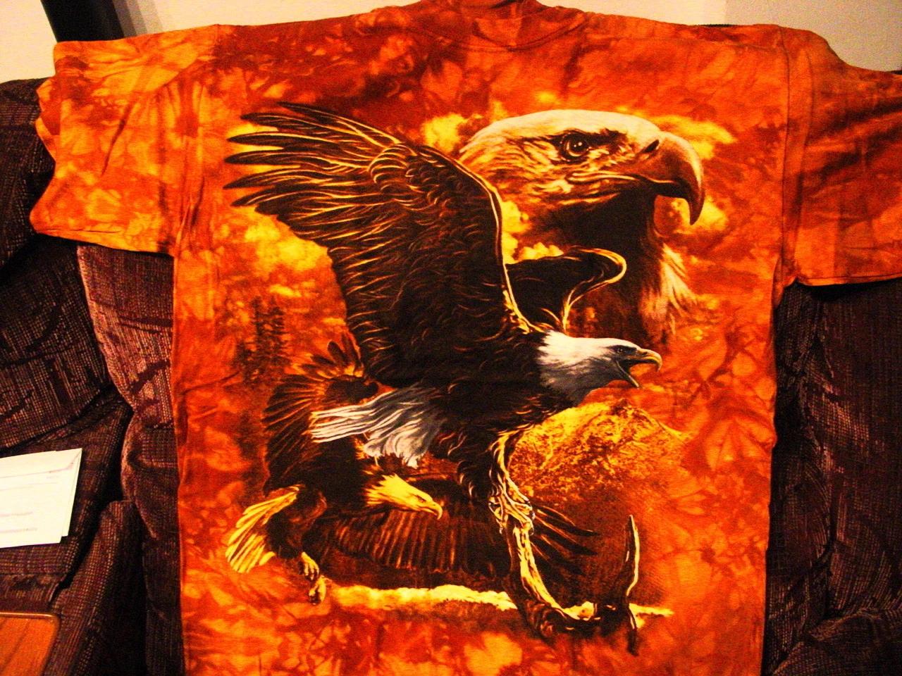 EAGLE ( EAGLES ) TYE DYE T-shirt S