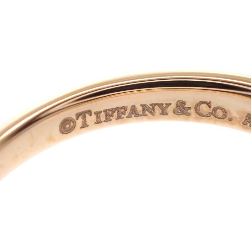 TIFFANY&Co.  #8(JP Size) Ring K18 Pink Gold/Pt950Platinum Women