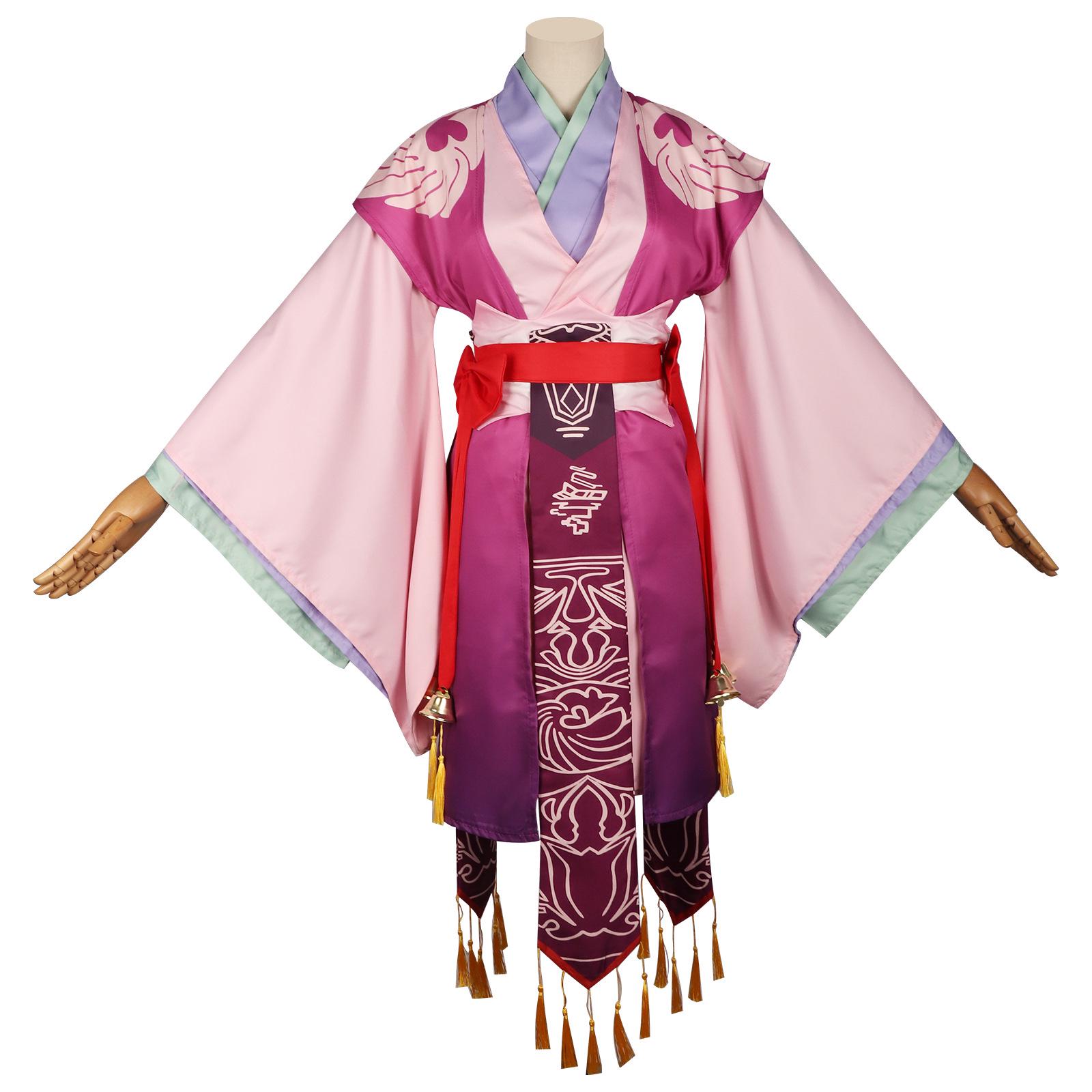 

Little Matchmaker Tushan Susu & Honghong Fox Demon Hanfu Cosplay Costume for Women S