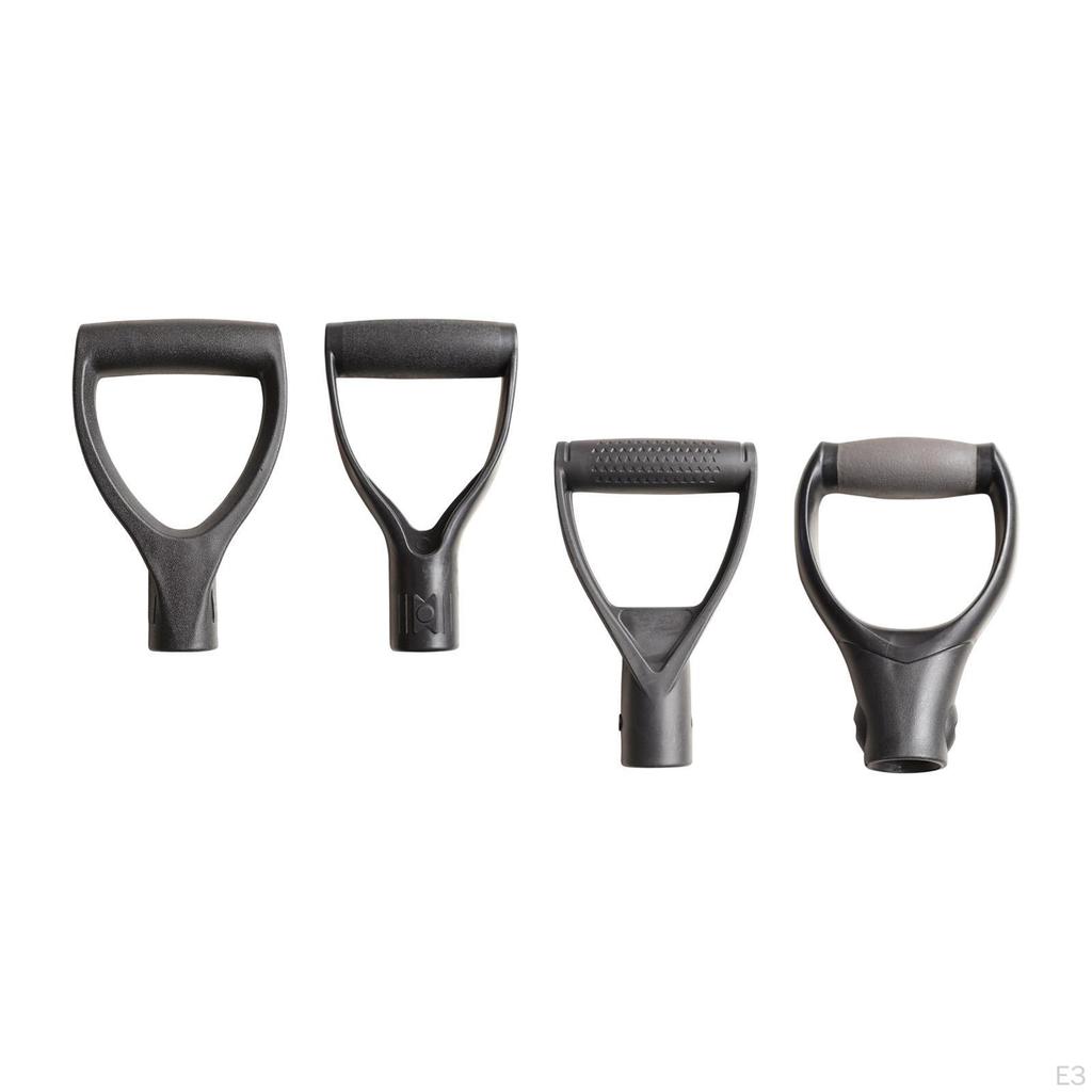 Handle Ergonomic Garden Tool Nonslip Comfortable PP Universal Replacement for Rake Fork