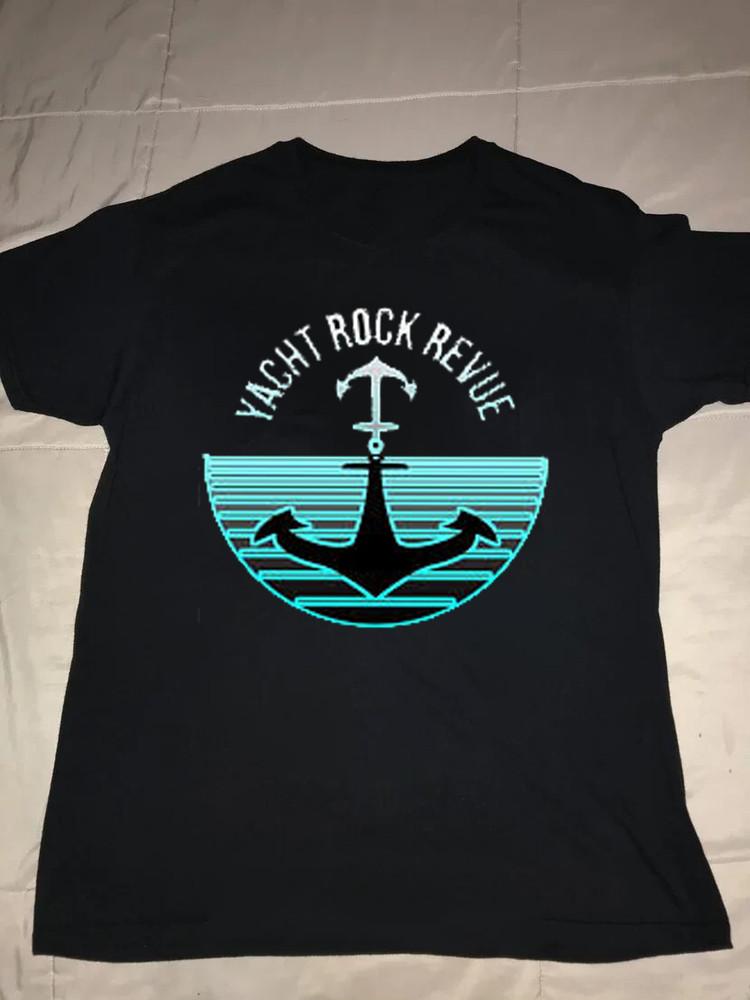 

Hot New Yacht Rock Band Logo Black Gift For Fans S to 5XL Shirt LL1185 Unisex T-Shirt L