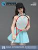 scale action figure compatible with TBLeague and other bodies ZYTOYS ZY5059 Beautiful woman tennis sports dress bag and racket set and head not