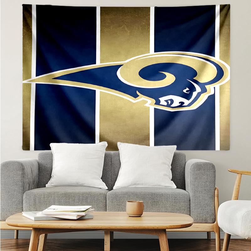 Angeles Rams Team Tapestry Hanging for Bedroom,Livingroom, Playroom,Decor Art Room Wall Tapestry Holiday and Birthday Gifts