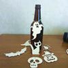 10pcs Wooden MDF Tags Halloween Hanger Gift Ornament