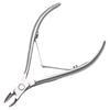 Nail Tools Slant Mouth Dead Skin Scissors & Pliers Set, D-501 - Silver/Colored, Three-Piece