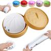 Colorful Simulated Dumpling Squishy Relaxing Relieve Anxiety Antistress Enhance Happiness Reusable Rebound Squeeze Reliever Toy