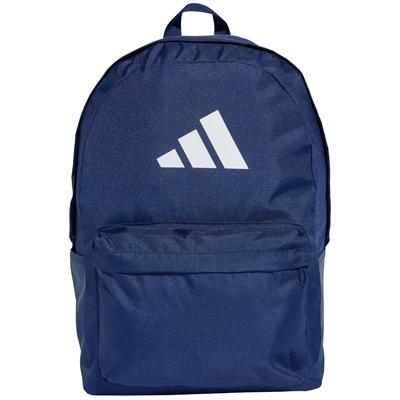 Adidas Classic 3 Bar Logo Backpack, Unisex Navy Backpack
