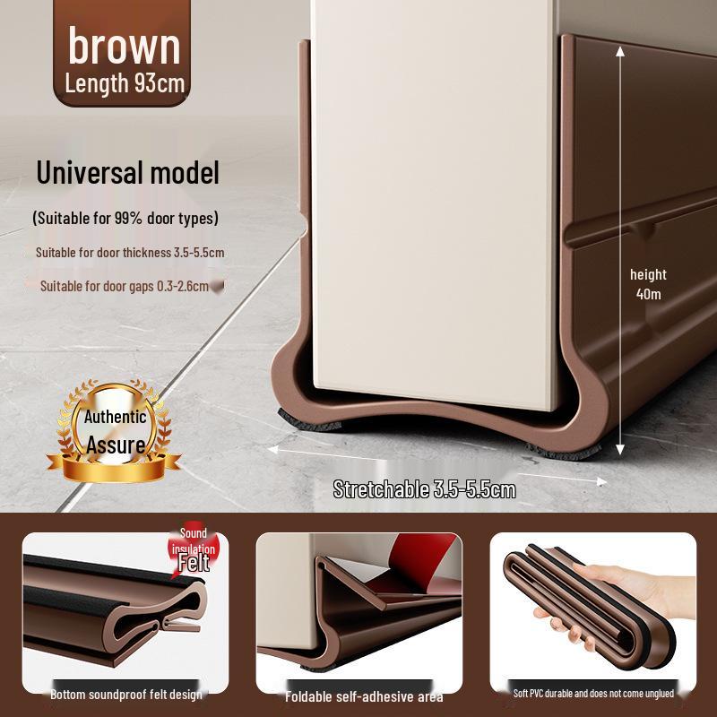 Deer Little Craftsman Soundproof Windproof Door Bottom Sealing Strip
