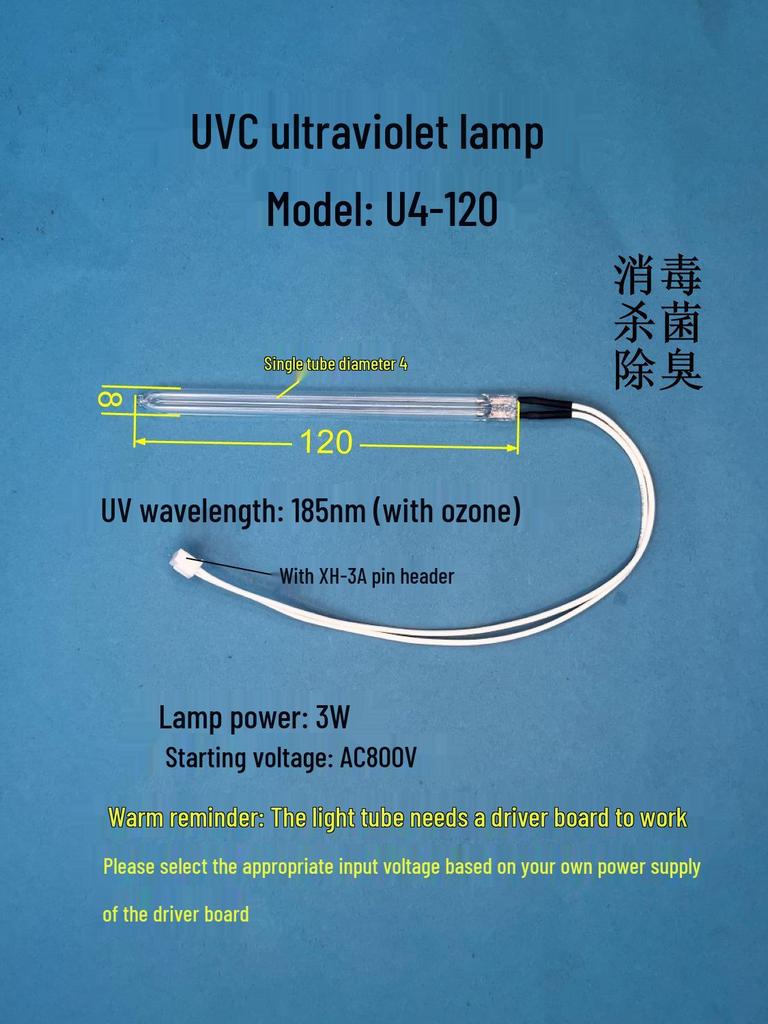 UV Ballast 5V Power Supply Circuit for UVC Lamp Sterilization